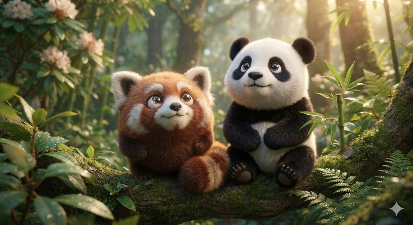 Gấu trúc panda đà lạt đã xuất hiện tại quảng trường Lâm Viên